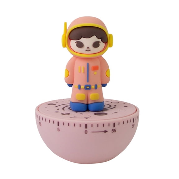 Astronaut Shape Manual Kitchen Cooking Timer Count Down Alarm Cooking Reminder Kitchen Manual Alarm Counters Kids Gift