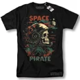thumbnail image 1 of Astronaut Skeleton Space Pirate Shirt Space Galaxy Cool Gift Graphic T-shirt, 1 of 2
