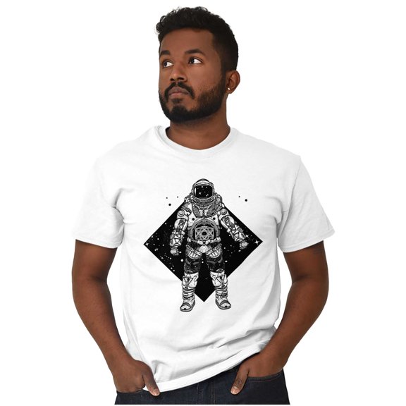 Astronaut Space Celestial Spirit Men's Graphic T Shirt Tees Brisco Brands S