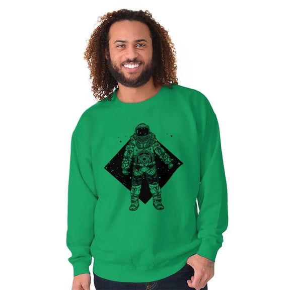 Astronaut Space Celestial Spirit Sweatshirt for Men or Women Brisco Brands X