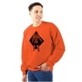thumbnail image 1 of Astronaut Space Celestial Spirit Unisex Plus Fleece Graphic Sweatshirt Brisco Brands 2X, 1 of 5