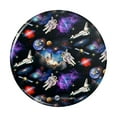 thumbnail image 1 of Astronaut Space Earth Moon Solar System Pattern Kitchen Refrigerator Locker Button Magnet, 1 of 6