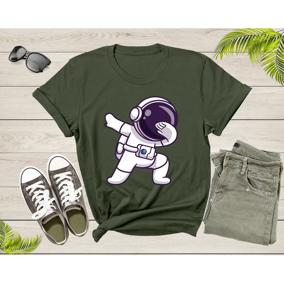 Astronaut Space Lovers Gift Astronaut Spaceman Graphic Design Adult Men Women Kids Boys Girls Shirt Astronaut Birthday Present T-shirt