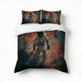 thumbnail image 1 of Astronaut Space Odyssey Bedding Set 3 Pcs Soft Microfiber Quilt Cover For Bedroom Decor, Comforter Cover With 2 Pillowcase, 1 of 5