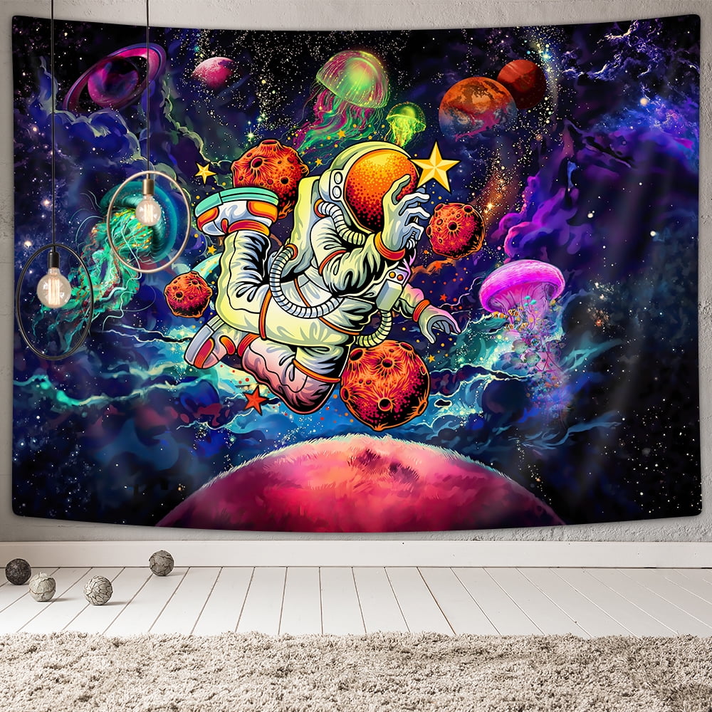 Space clouds tapestry sale