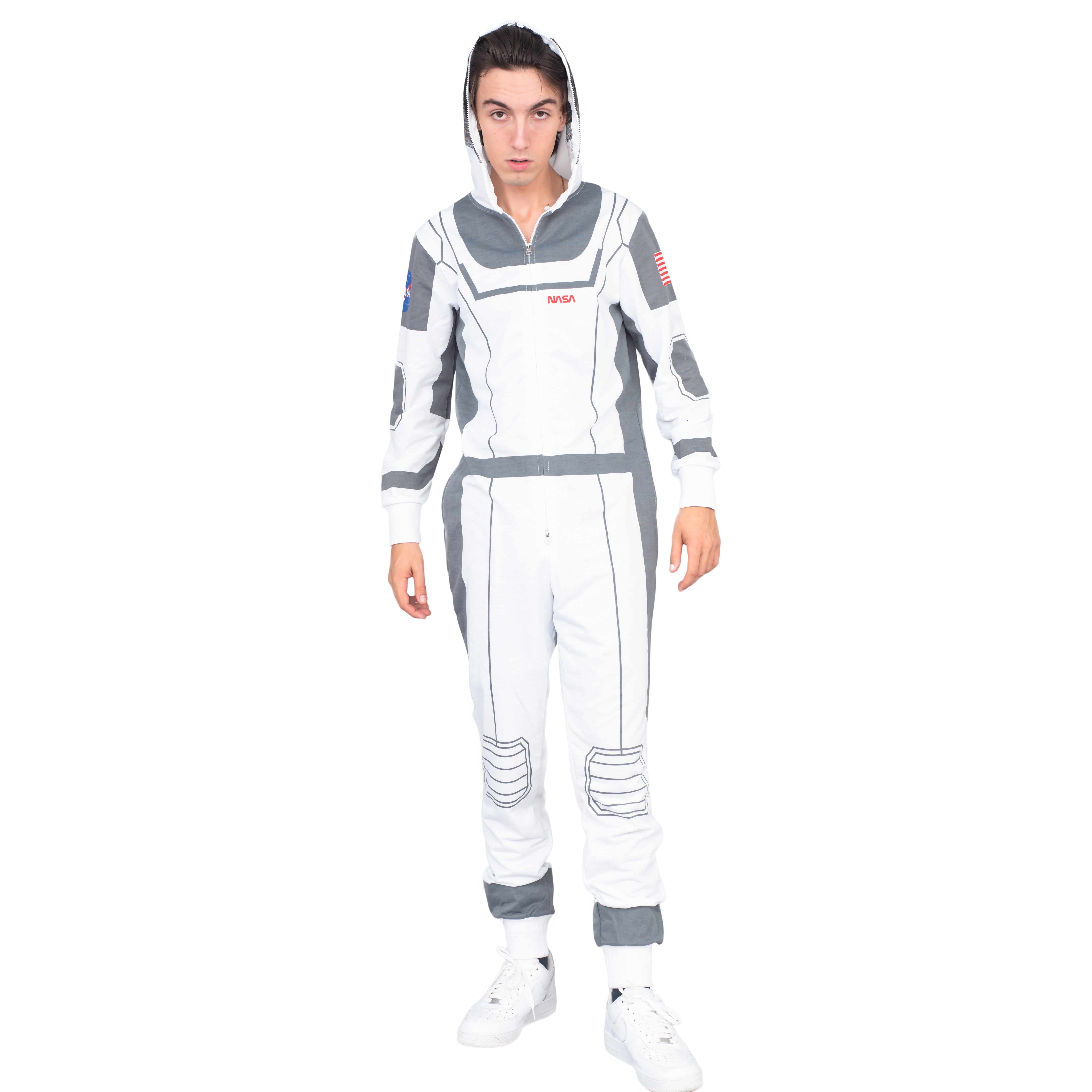 Astronaut Space X Replica Halloween Costume Jumpsuit Pajama Ski Suit ...