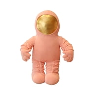 Astronaut Spaceship Plush Toy Hugging Pillow, 23.6 in Soft Space Themed Stuffed Doll for Birthday Gift and Decor