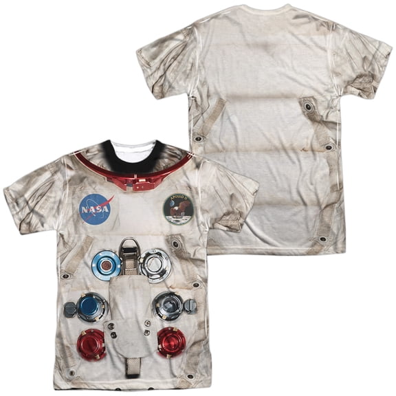Astronaut Spacesuit (Front - Back Print) - Short Sleeve Shirt - Medium