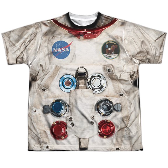 - Astronaut Spacesuit - Youth Short Sleeve Shirt - X-Large