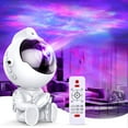 thumbnail image 1 of Astronaut Star Projector, Galaxy Ceiling Projector Starry Nebula Kids Night Light with Remote Control Timing & 360° Rotation Magnetic Head for Baby Home Bedroom Gaming Room Decor Christmas Party Decor, 1 of 8