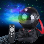 Astronaut Star Projector, Star Projector Galaxy Light, Night Light for Kids, 8 Modes Remote and 270  Adjustable Led Lights for Bedroom, Room Decoration, Home Theater -Black guitar