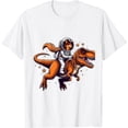 thumbnail image 1 of Astronaut T Rex Space Space dog, Men Women Kids Birthday T-Shirt, 1 of 4