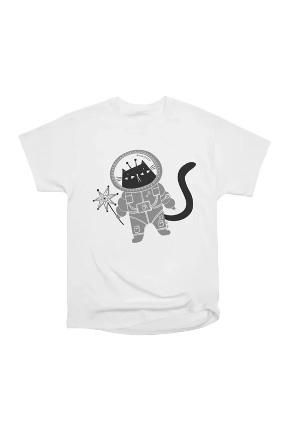 Astronaut cat T-Shirt Tee Gift For Him Merch For Her Apparel For Friend