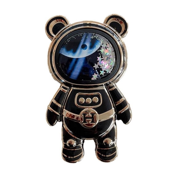 NZRUANE Astronaut mobile phone shell small quicksand back stick bracket>`~ C5H2