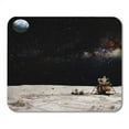 thumbnail image 1 of Astronaut on Lunar Moon Landing Mission of This Furnished Mousepad Mouse Pad Mouse Mat 9x10 inch, 1 of 3