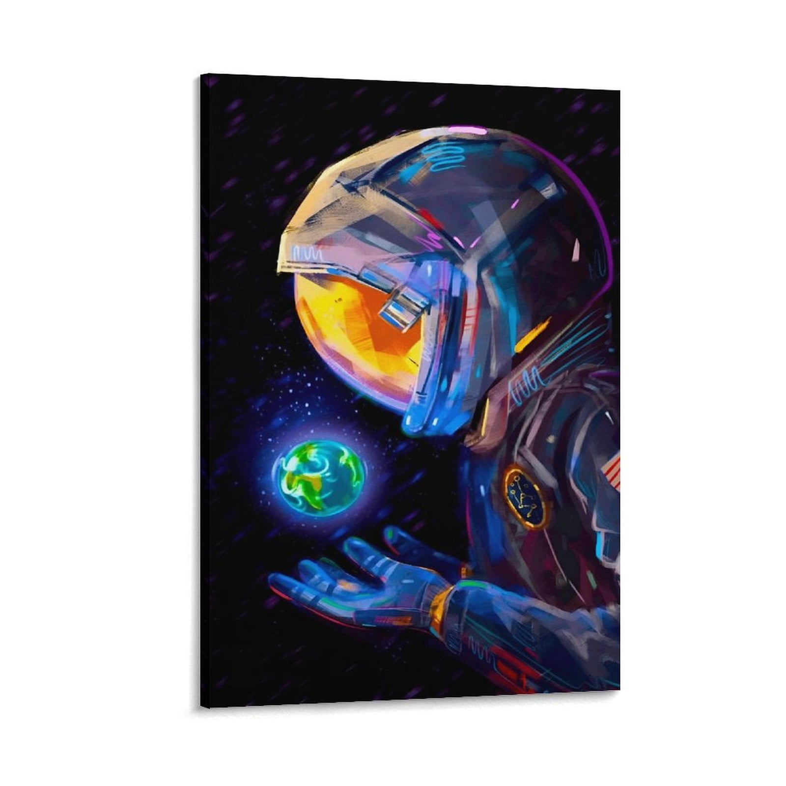 Astronauts in Space Astronauts 4 Poster Home Decor Poster Wall Art ...
