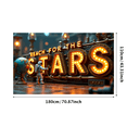 thumbnail image 1 of Astronauts Theme Ice Block Style Banner Reach Stars Backdrop Party Decorations Photography Props Background for Celebration Event Decor Backdrop Party Supplies Festival Decor, 1 of 8
