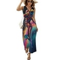 thumbnail image 1 of Astronauts in Space Art Sleeveless Dress Women's Summer Suit Dresses for Women 2025 Luxury Party Dress, 1 of 7