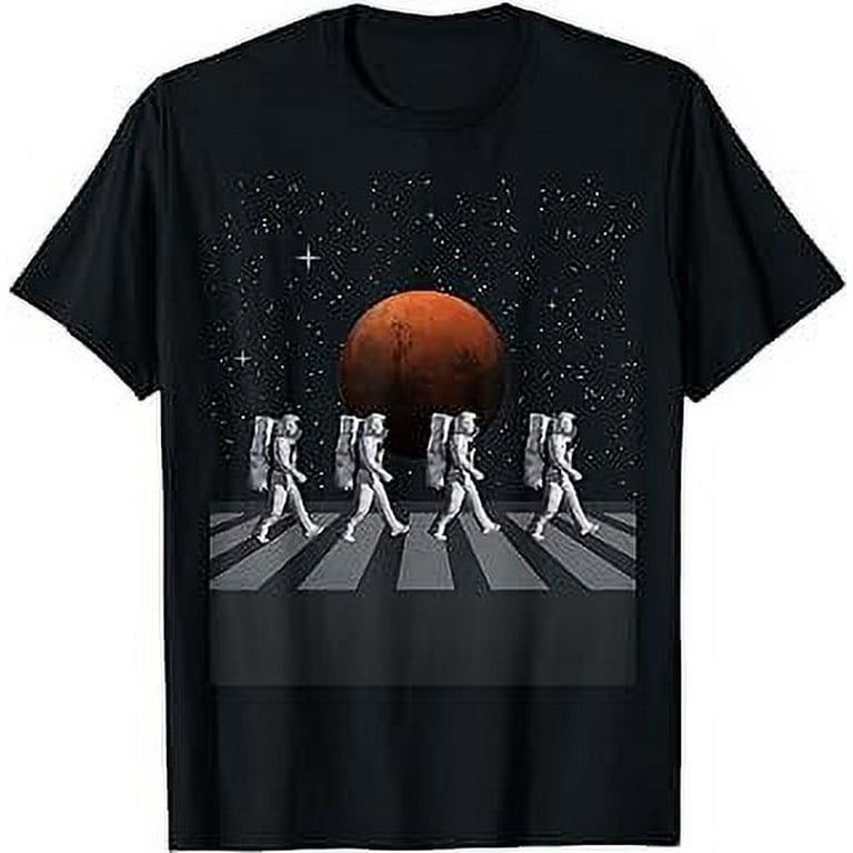 Astronauts In Walking In Space Occupy Mars T-Shirt