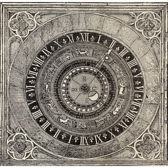 Astronomical Clock In Hampton Court Palace From History Of Hampton Court Palace In Tudor Times By Ernest Law Published 1
