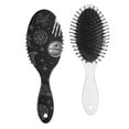 thumbnail image 1 of Astronomical Constellation Hair Brush - No-Pull Comfort, Reduces Static & Frizz, Steampunk Inspired Hairbrush for All Hair Types, 1 of 4