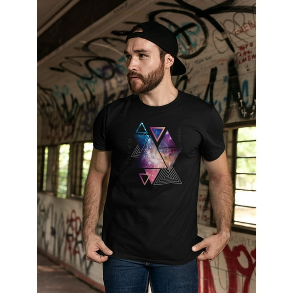 Astronomical Geometry T-Shirt Men -Image by Shutterstock, Male x-Large