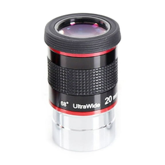 Astronomical Monocular Eyepiece 1.25Inch Telescope Eyepiece UltraWideAngle Planetary Eyepiece 68° 6mm/9mm/15mm/20mm