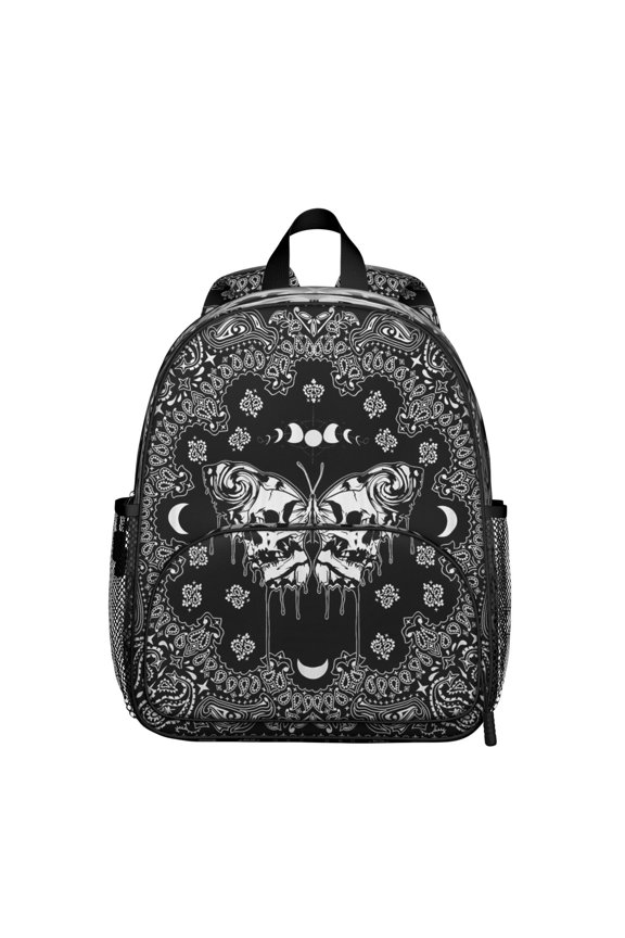 Astronomical Student Backpack – Gothic Celestial Moon And Star Steampunk Cosmic Lunar Eclipse Solar Dark Mystical Sky Design