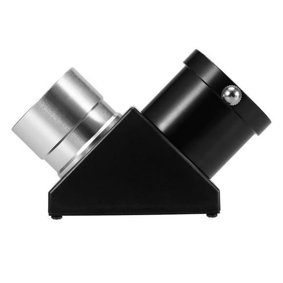 Astronomical Telescope Eyepiece 45 / 90 Degree Lens 1.25IN Mirror for Refractor Cassegrain Telescope