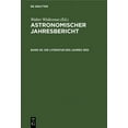 thumbnail image 1 of Astronomischer Jahresbericht Die Literatur Des Jahres 1955, Book 55, (Hardcover), 1 of 1
