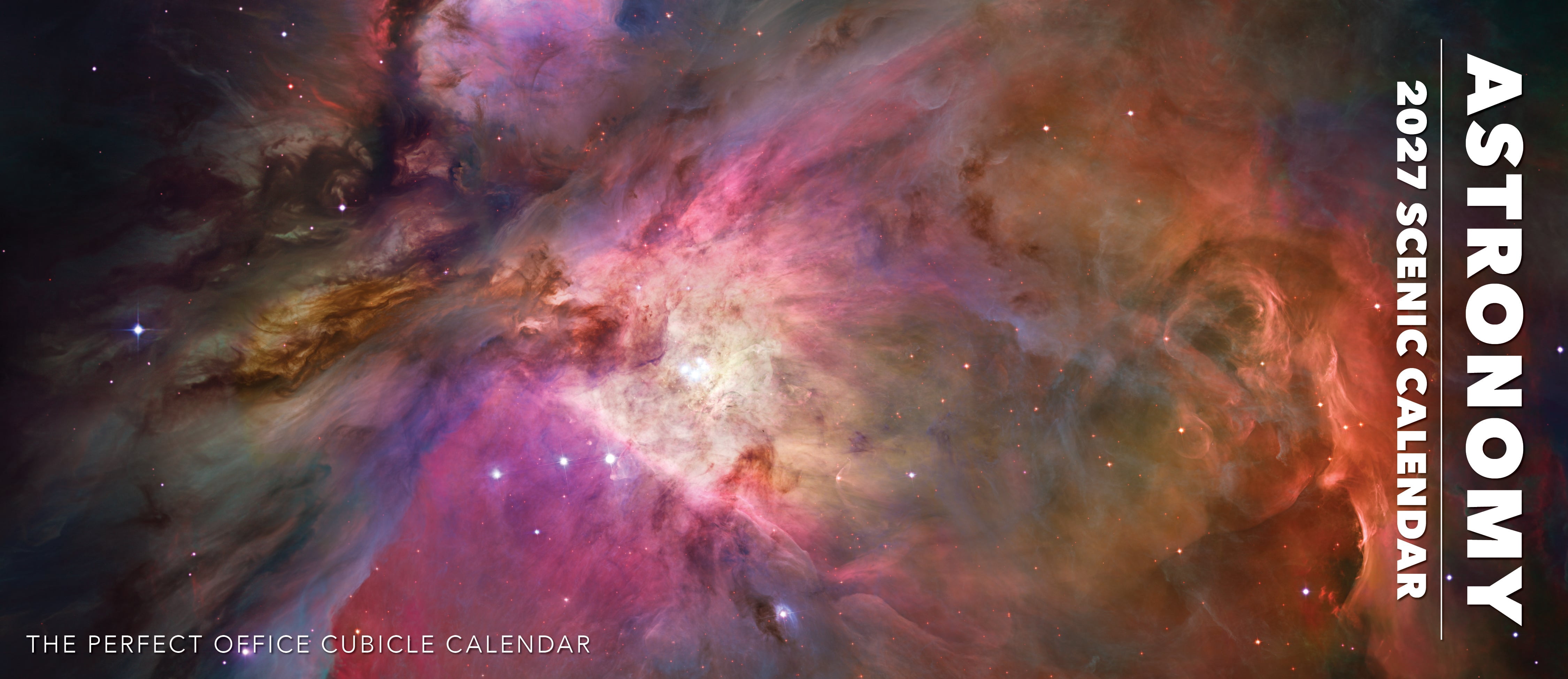 Willow Creek Press, Astronomy 2027 Panoramic Wall Calendar