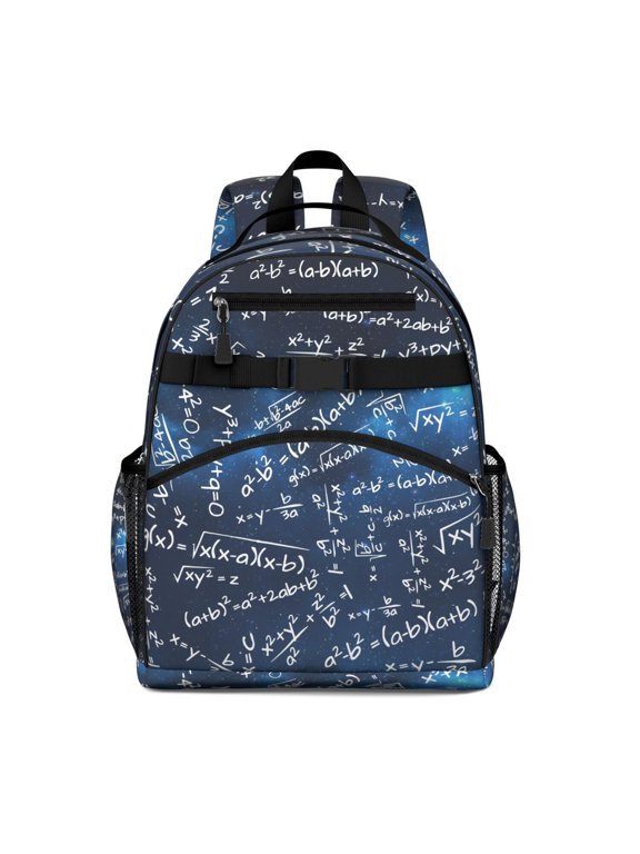 Astronomy and Biology Themed Backpack Lightweight Student Book Bag for Science Classroom Use Spacious and Water-Resistant School Backpack with Adjustable Straps for Student and Students