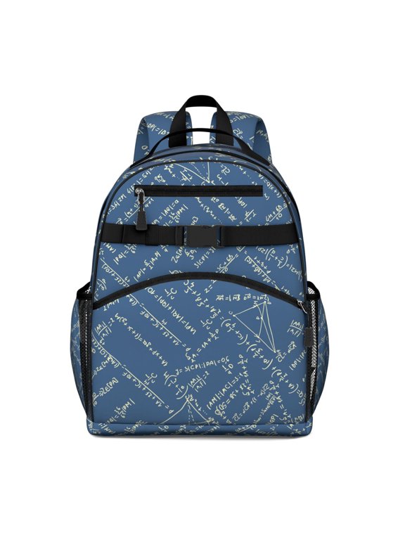 Astronomy and Biology Themed Backpack Lightweight Student Book Bag for Science Classroom Use Spacious and Water-Resistant School Backpack with Adjustable Straps for Student and Students