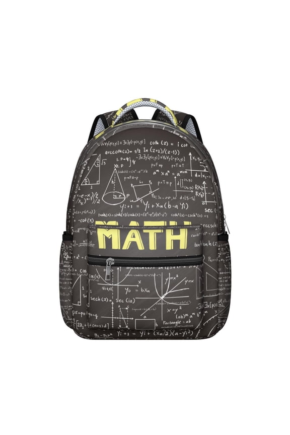Astronomy Experiment Students Backpack Scientific Formula Science Classroom School Bag with Chemistry Physics Biology Design, Durable and Comfortable