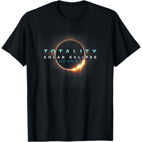 Astronomy Lovers! Total Solar Eclipse 2024 Totality 04.08.24 T-Shirt mens t shirt,black,women,funny,misfits,men,journey