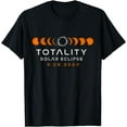 thumbnail image 1 of Astronomy Lovers! Total Solar Eclipse 2024 Totality 04.08.24 T-Shirt, 1 of 3