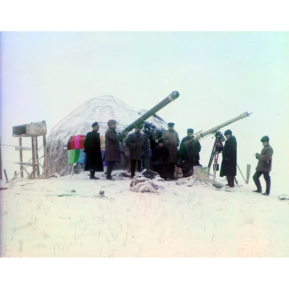 Astronomy. Observing A Solar Eclipse On January 1 History (24 x 18)