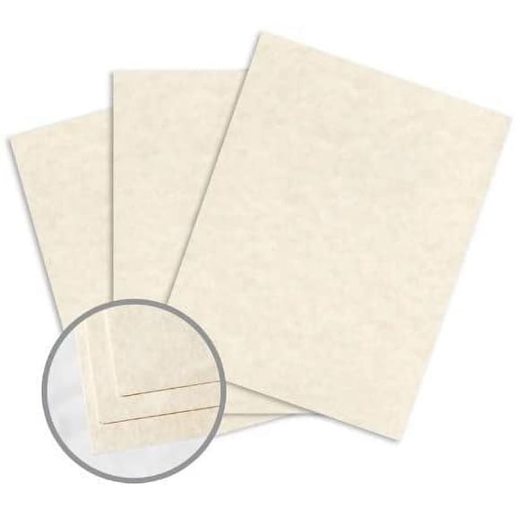Astroparche Natural Paper - 8 1/2 x 11 in 60 lb Text Vellum 30% Recycled 500 per Ream