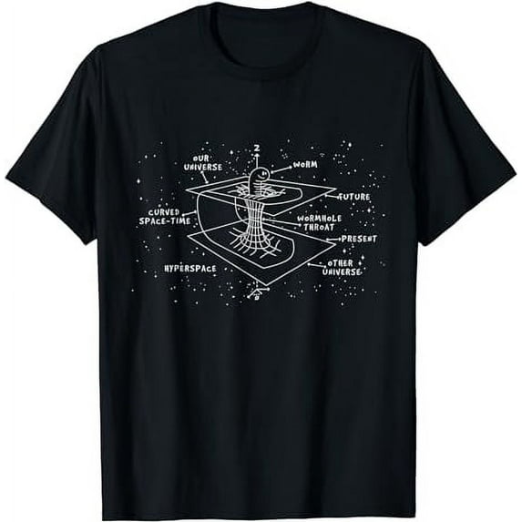 Astrophysicists - Time Warp Physics Wormhole Time Travel T-Shirt