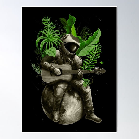 Astropical Strum Poster Wall Art, Modern Wall Decor, 8x12 UNFRAMED