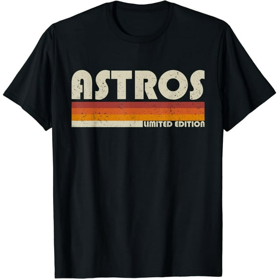 Astros Name Personalized Vintage Retro Gift for Men Women T-Shirt