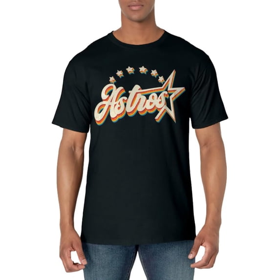 Astros Name Personalized Vintage Retro Gift for Men Women T-Shirt