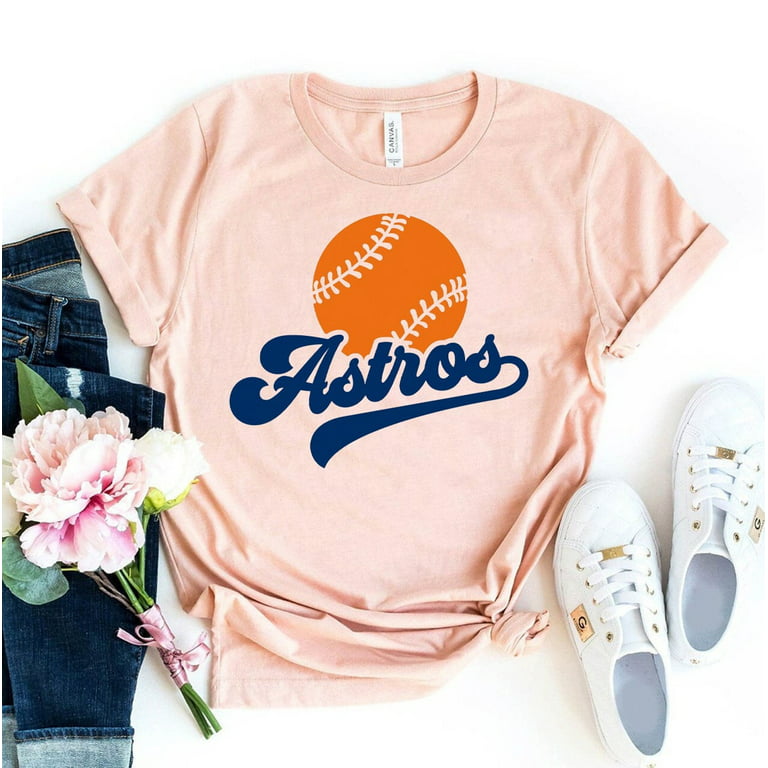 Astros T-shirt Houston Baseball Shirt Gift Game Day Top Shirts