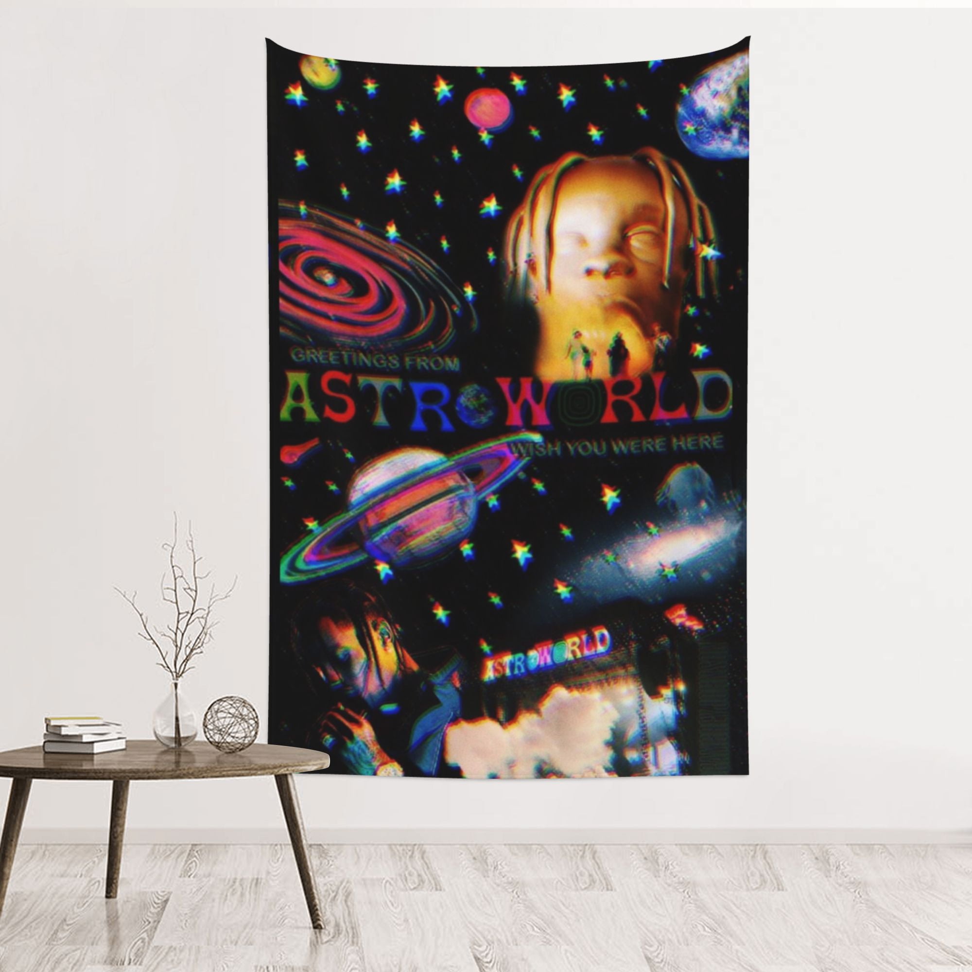 Poster Astroworld Tapestry Amazon Album Cover Travis Scott