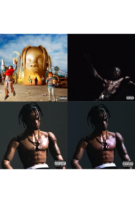 Astroworld & Utopia (X) & Rodeo (Exp) & Rodeo (Exp) [CD Bundle]
