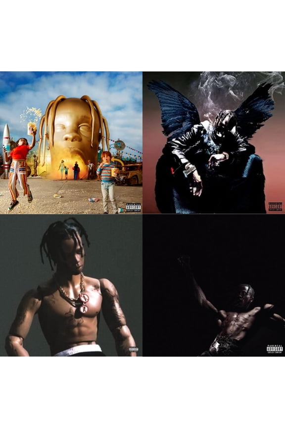 Astroworld (X) (2 LP/150G/Dl Insert) & Utopia (X) (2LP/140G) & Rodeo (X) (2LP/150G/Dl Card) & Birds In The Trap Sing Mcknight (Pa) (2LP/150G/Dl Card)