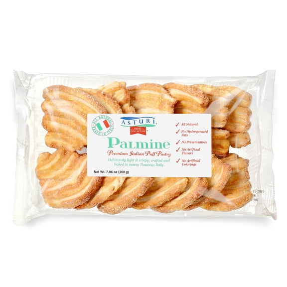 Asturi Italian Palmine Puff Pastry