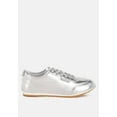 thumbnail image 1 of Astylos Metallic Faux Leather Sneakers, 1 of 10