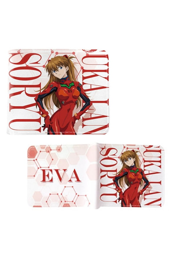 Asuka Langley Sohryu Style B - Neon Genesis Evangelion 4x5" Bi-Fold Wallet