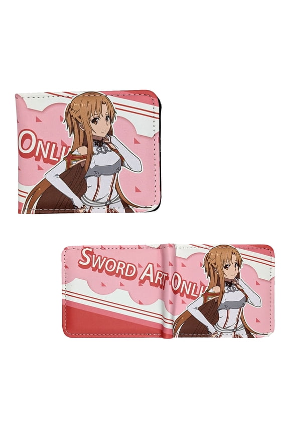 Asuna Yuuki Style A - Sword Art Online 4x5" Bi-Fold Wallet